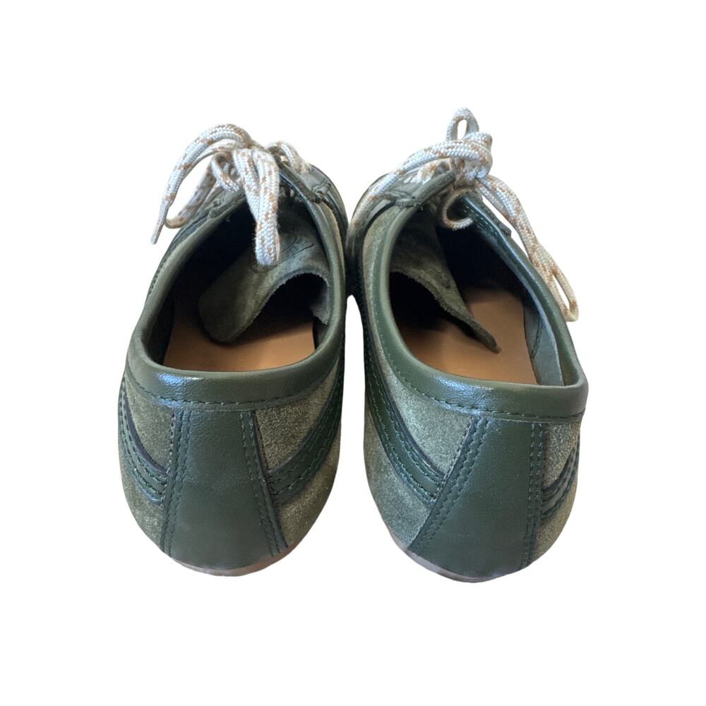 Dries Van Noten Dustin Suede Green Low Top  Sneakers Size 38 - Picture 5 of 8
